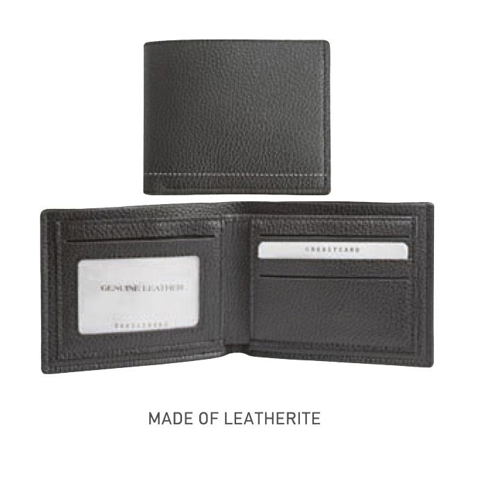 Polished black wallet MW (code-5)