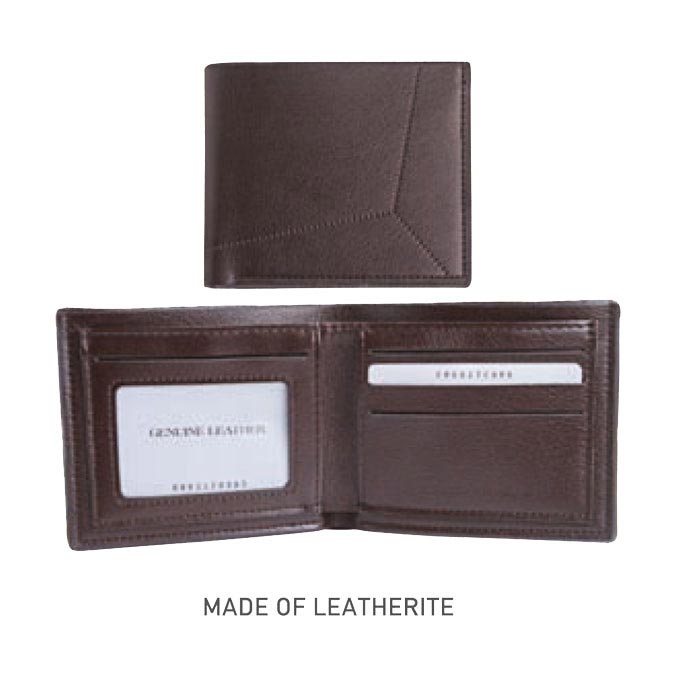 Brown leather wallet MW (code-4)